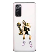 Samsung Galaxy S20 FE Uyumlu Steph Curry Tasarımlı Şeffaf Telefon Kılıfı
