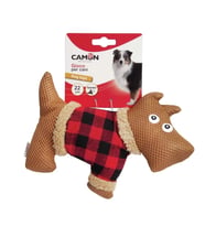 Camon Peluş Köpek Oyuncak 22 cm: Gıcırtılı ve Eğlenceli Kumaş Evcil Hayvan Oyuncağı