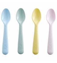 Çocuk Kaşık Seti MeridyenDukkan Pastel Tonlar 4lÜ Kaşık Seti