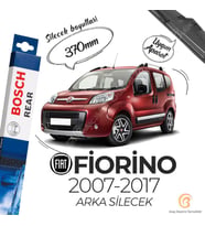 Bosch Rear Arka Silecek Fiat Fiorino 2007-2017 ile uyumlu (Siyah)