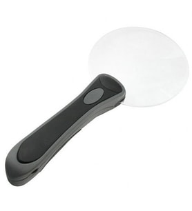 2 Led Işıklı 2.5X-90Mm Okuma Büyüteç