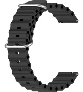Huawei Watch GT 3 Pro Titanium Kordon Ocean Band Siyah