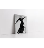 Siyah Beyaz Marilyn Monroe Kanvas Tablo