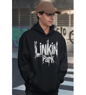 Linkin Park Rock Metal Baskılı Unisex Oversize Müzik Grubu Hoodie