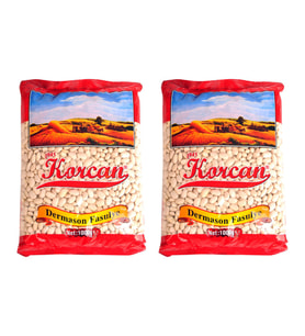 Korcan Dermason Fasulye 1 kg 2 li