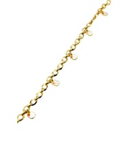 Cigold Mineli Çocuk Bileklik 14 Ayar Altın 3,88 Gr OA-K11501028750 (SARI-TABA)