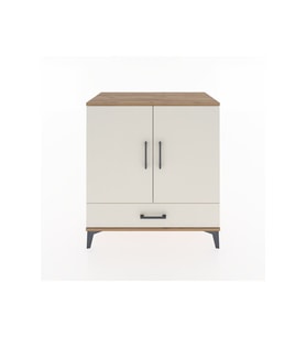 Hyperion Şifonyer 2 Raflı Tek Çekmeceli 2 Kapaklı 88x44x96 Çam-Aytaşı