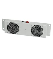 AGER Duvar Tipi 2li Termostatlı Beyaz Fan Modülü AN-F2T-A-B1