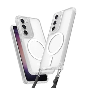Samsung Galaxy S23 Plus Kılıf Enka Magsafe Silikon Kılıf - Şeffaf