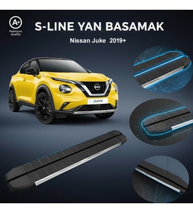 Nissan Juke S-Line Premium Krom Yan Basamak 2019 Sonrası