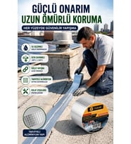 Su Geçirmez Sızdırmaz Tamir Bandı Güçlü Yapışkanlı 72 MM 2 Metre