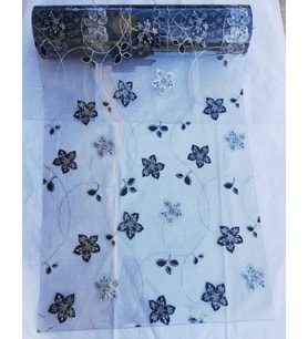 ŞEFFAF DESENLİ  80cm x 170cm MASA ÖRTÜSÜ 1.7mm KALIN PVC KAYMAZ MASA ÖRTÜSÜ PEMBEEE