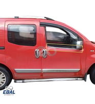 Fiat Fiorino Krom Cam Çıtası 2 Parça 2008 Üzeri P. Çelik
