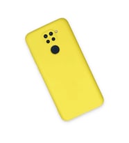 Note 9 Kılıf Nano İçi Kadife  - Sarı