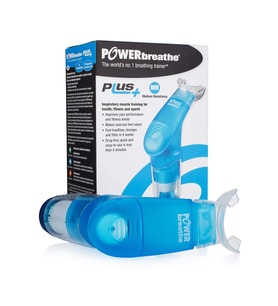POWERbreathe Plus MR - Medium Resistance (Mavi) Solunum Egzersiz Cihazı
