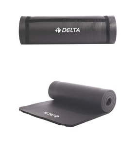 Delta Konfor Zemin 15 Mm Taşıma Askılı Pilates Minderi Yoga Matı Antresit