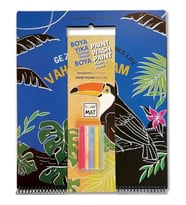 Funny Mat Black Set Gezegenimiz Vahşi Yaşam (Tebeşirli)