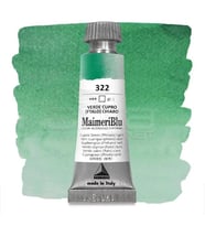 Maimeri Blu Tüp Sulu Boya 12 ml S1 No:322 Copper Oxide Green Light