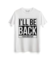 Terminatör Baskılı Beyaz Tshirt