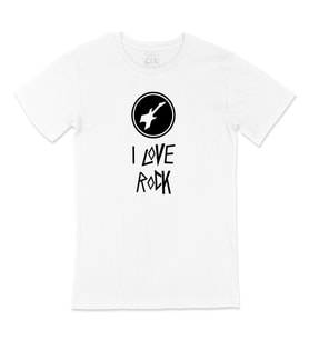 I love Rock Tişört