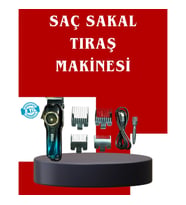 Mey İthalat® Uzun Çalışma Süreli LCD Göstergeli Saç Kesme Makinesi