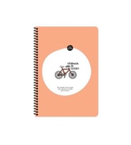 Hisli Şeyler 16,5*22,5 80Yp.Kar.Stickerli Defter - Oturmaya Mı Geldik?