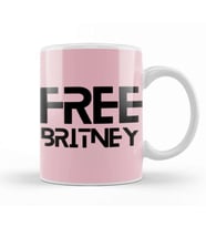 Free Britney Free Britney Spears 2022 Kupa Bardak Porselen