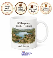 Gölbaşı Tarihi Dokusu ve Doğası Adıyaman Hatırası Kupa Bardak Hediye