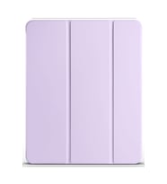 Apple iPad Pro 12.9 2021 5.Nesil Smart Cover Standlı Tablet Kılıf (Lila)