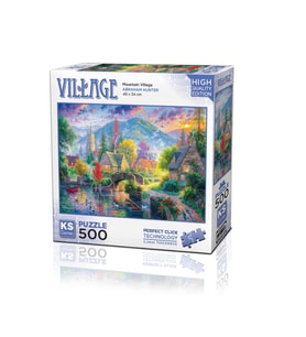 20046 Mountain Village 500 Parça Puzzle -KS