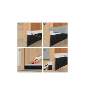 Kapı Altı Fırçası Kapı Altı Süpürgesi 90 Cm (h Tipi) Kıl Boyu 3cm (Çok Renkli)