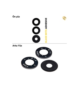 Uyumlu Galaxy A15 Kamera Lensi Kamera lensi sade lens kamera camı kamera merceği