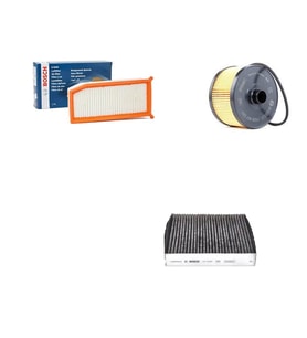 Bosch Filtre Bakım Seti Renault Clio IV 0.9 Benzinli 2012-2019 Hava + Yağ F. + Polen Filtre Bosch