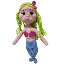 Deniz Kızı Merry Amigurumi Organik Oyuncak