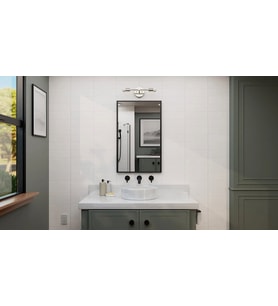 RİOLİGHT MODERN,VİNTAGE KROM 2XE27 DUYLU AYNA ÜSTÜ METAL DUVAR APLİK