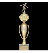 ODAK KUPA - Figürlü Kupalar - Bowling Kadın Figürlü Kupalar FG-071 C - 47 cm