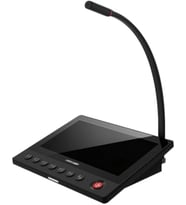 HIKVISION DS-QAZ1MP7G1 7" IP Çağrı Mikrofonu - Dokunmatik IPS - Gooseneck Mikrofon - Anons İstasyonu