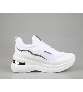 Marka Sesi 327 Beyaz Kadın Sneakers