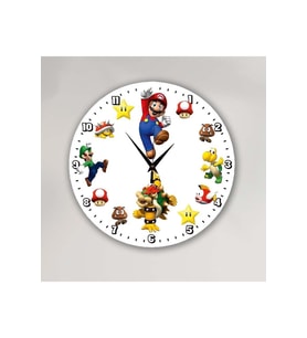 bilge Tasarım Çocuk Odası Duvar Saati 30 x 30 CM (Karışık)