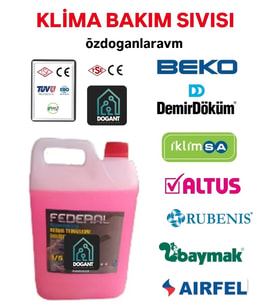 Inverter Klima Temizleme Bakım  Sıvısı 5 Kg