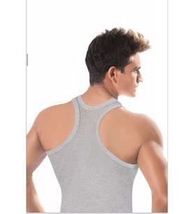 Erkek Likralı Sporcu Atlet 6'lı paket (Gri)