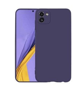 Samsung Galaxy A03 Kılıf Soft Mat Premier Case Kapak (Lacivert)