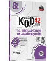8. Sınıf İnkılap Tarihi ve Atatürkçülük Kod 42 Deneme Fi Yayınları