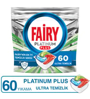 Fairy Platinum Plus ULTRA 60'lı  Bulaşık Makinası Kapsülü/ Tableti