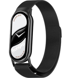 Xiaomi ile Uyumlu Mi Band 10/9/8 İçin Milano Loop Metal Hasırlı Kordon Manyetik Tasarımlı Terletmeyen Hafif Yapılı Bileğe Göre Ayarlanabilen Deformasyona Dayanıklı Paslanmaz Kayış