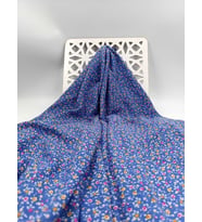 KAŞMİR VİSKON KUMAŞ (Mavi)