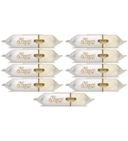 Sleepy Islak Havlu Mendil 90 Yaprak (9 Lu Set) Beyaz Sabun Kokulu Plastik Kapaklı (810 Yaprak)