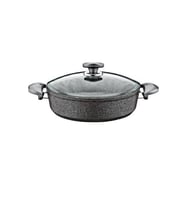 Oms GR202 Granit Gri Tencere 26 Cm