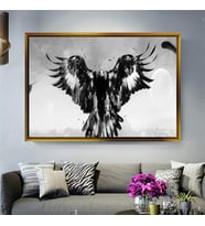 Altın Çerçeveli dekoratif tablo a816 (Gold)