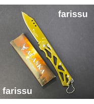 Alaska SDR-13A Gold Katlanır Çakı - Ultra Hafif (42 gr), 165mm Kompakt EDC Bıçak